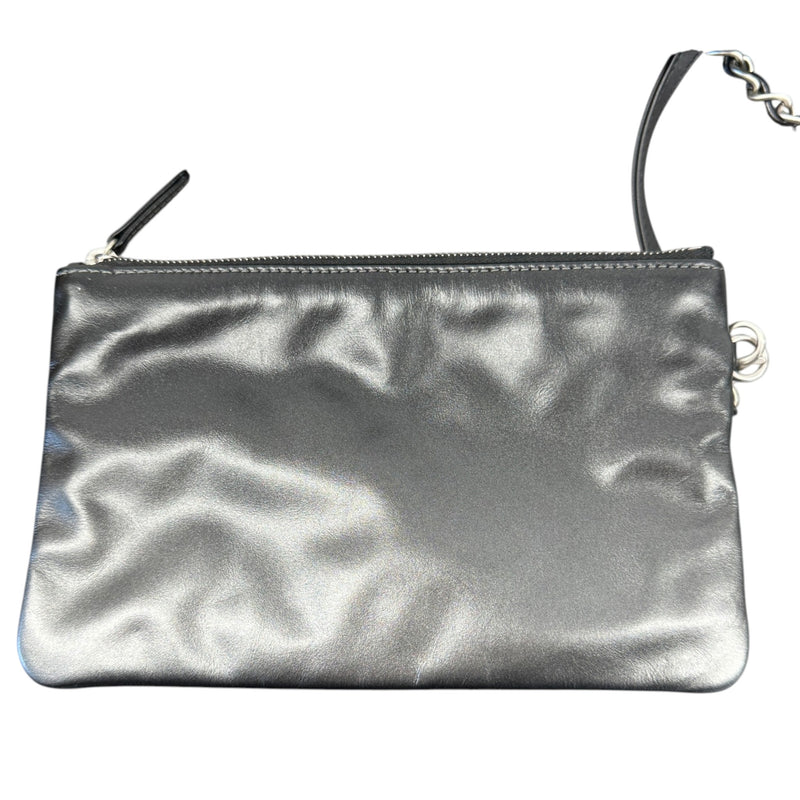 Women's 22 Calfskin Metallic Handbag Silver