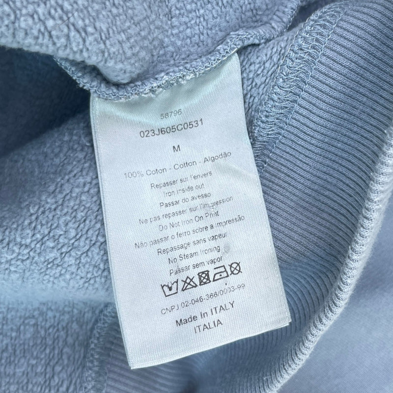 Men's X Daniel Arsham Eroded Logo Hoodie Grey Size M