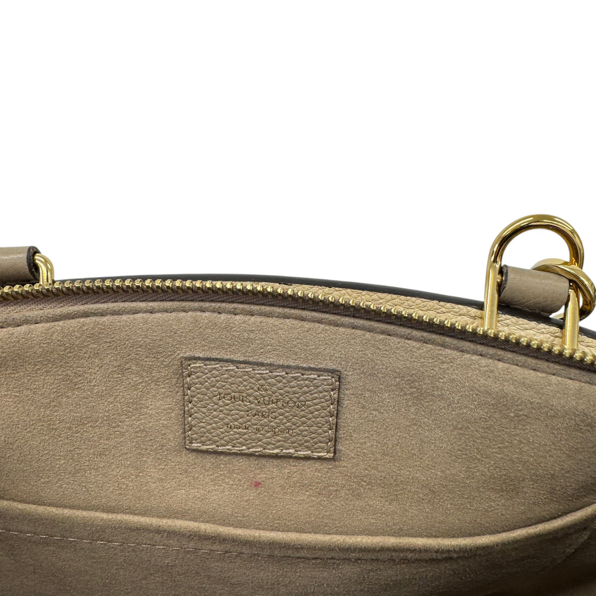 Women's Empreinte Leather Petit Palais Handbag Beige - Photo 14