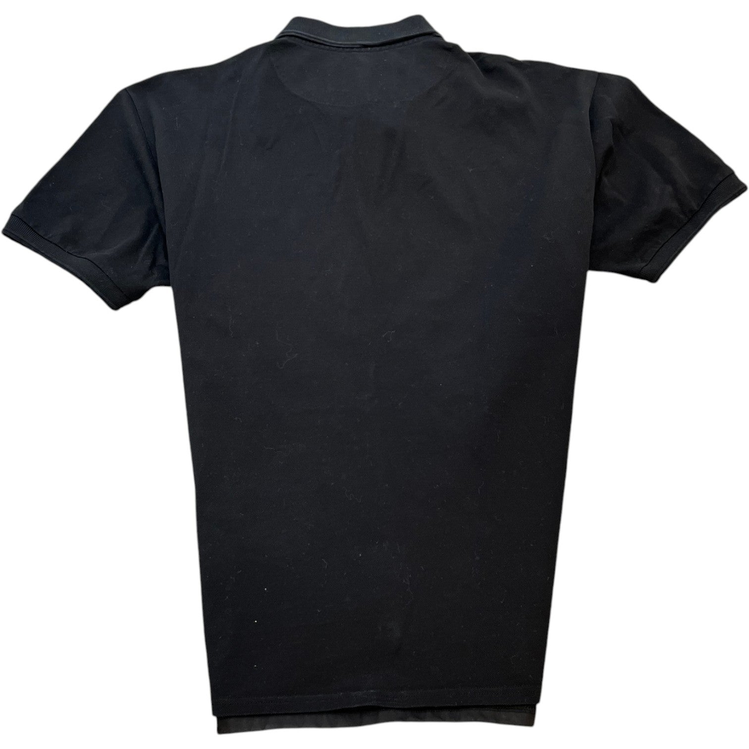 Men's Re-Nylon Plaque Logo Polo Shirt Black Size S - Photo 2