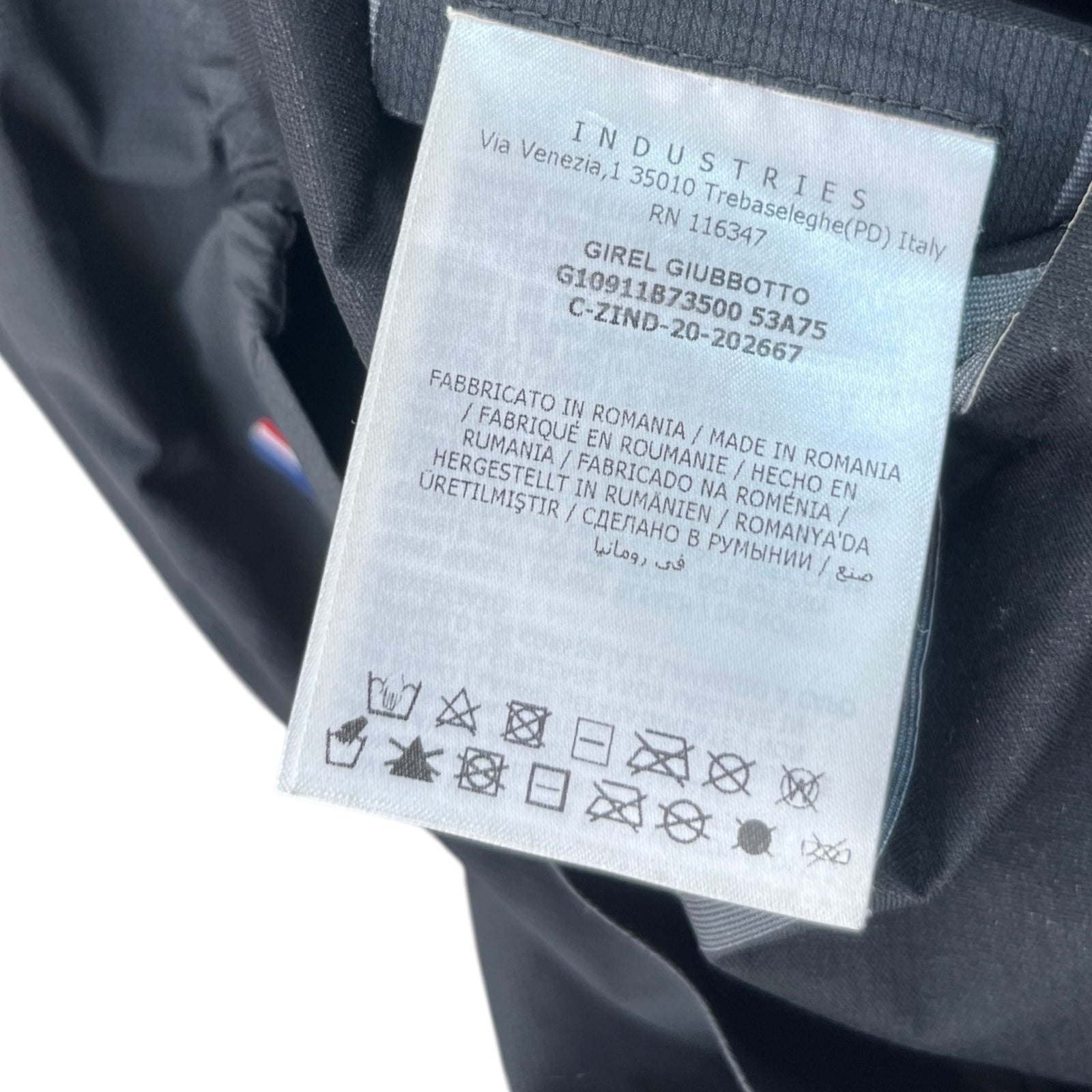 Men's Girel Windbreaker Black Size 2 / M - Photo 8