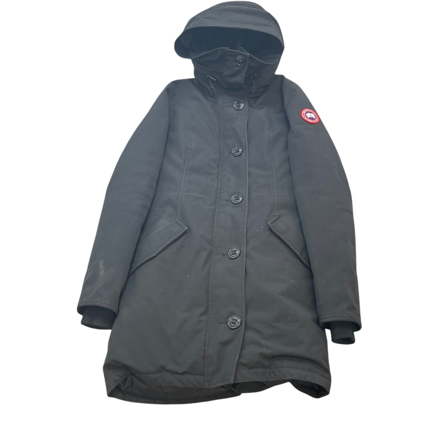 Canada Goose Women's Rossclair Down Jacket Black Size 10 - Photo 1