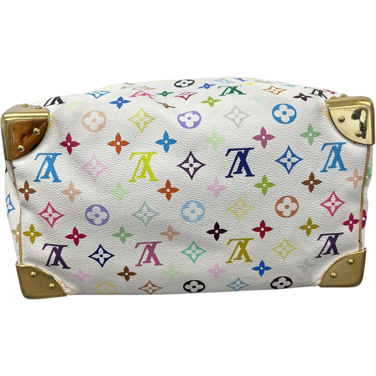 Women's Takashi Murakami Speedy 30 Handbag White - Photo 10