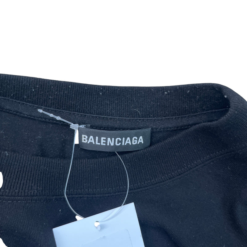 Men's Political Campaign T-Shirt Black Size S