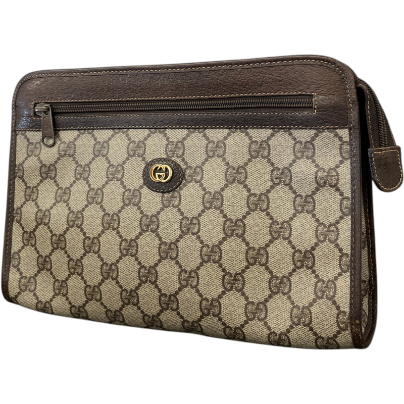 Women's GG Supreme Clutch Beige