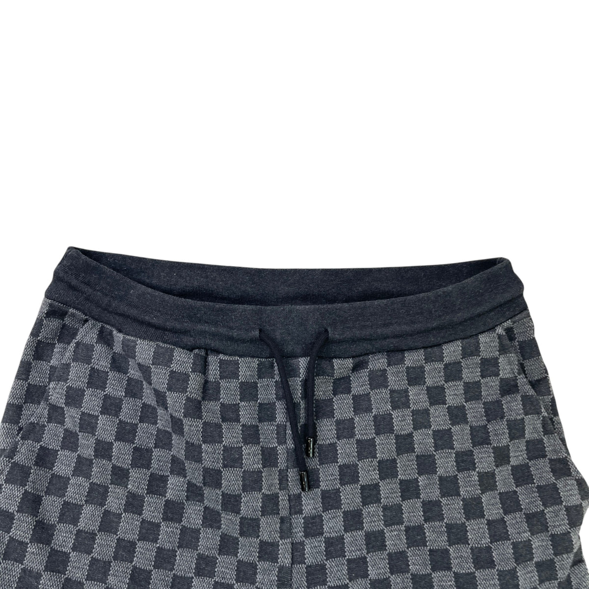 Men's Damier Jacquard Shorts Black Size M / W32 - Photo 7