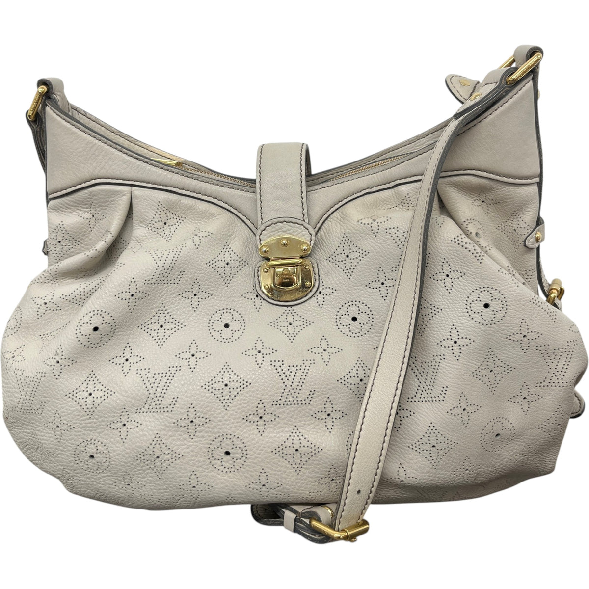 Women's Monogram Mahina Handbag Green - Photo 1
