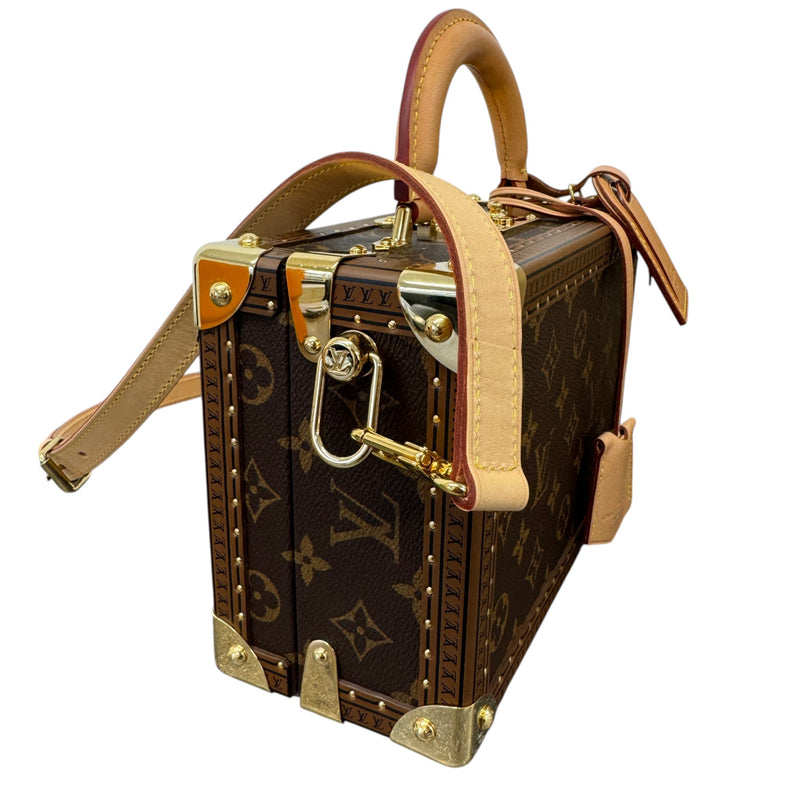 Women's Monogram Petite Valise Handbag Brown