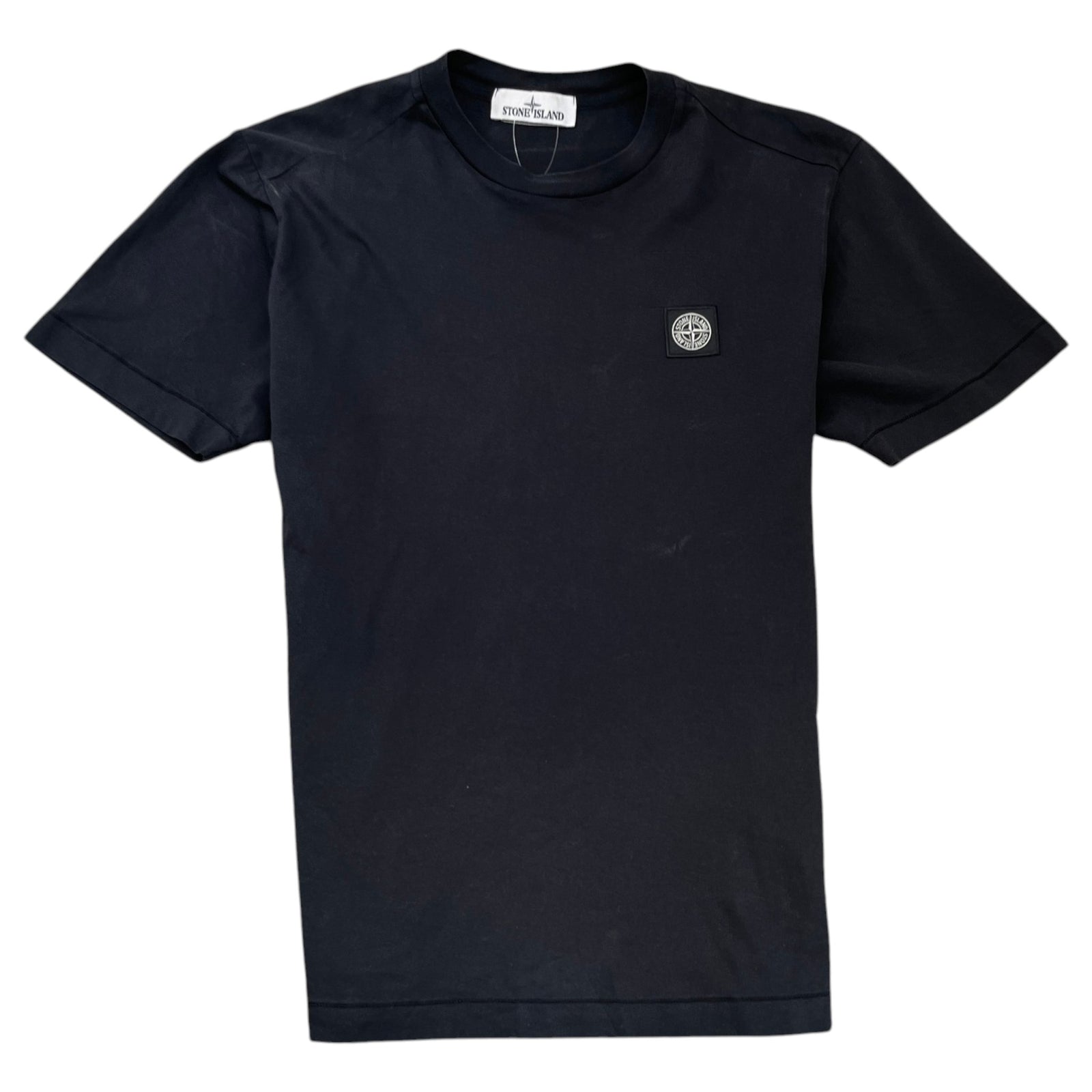 Men's Compass Logo Patch T-Shirt Black Size S - Photo 1