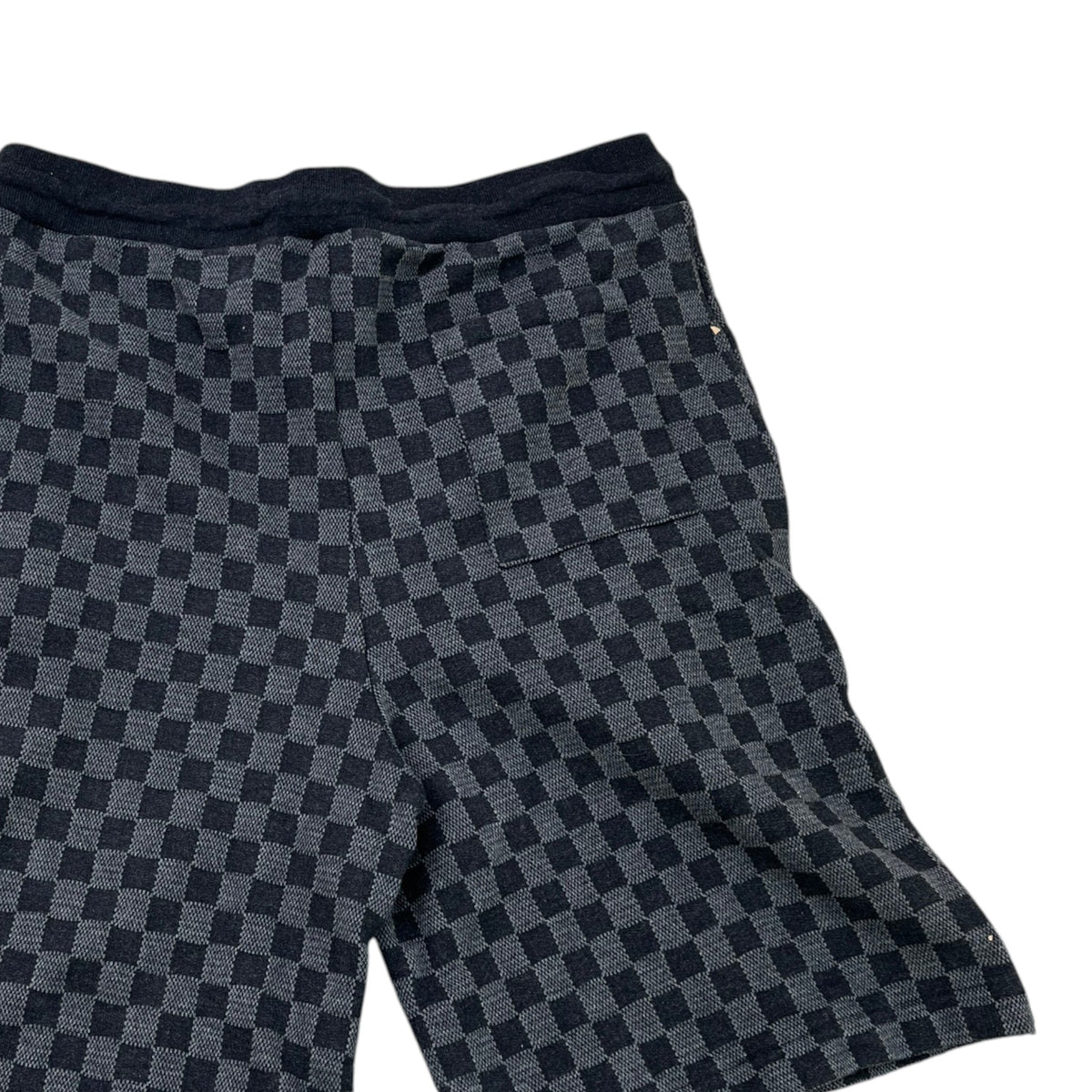 Men's Damier Jacquard Shorts Black Size M / W32 - Photo 4