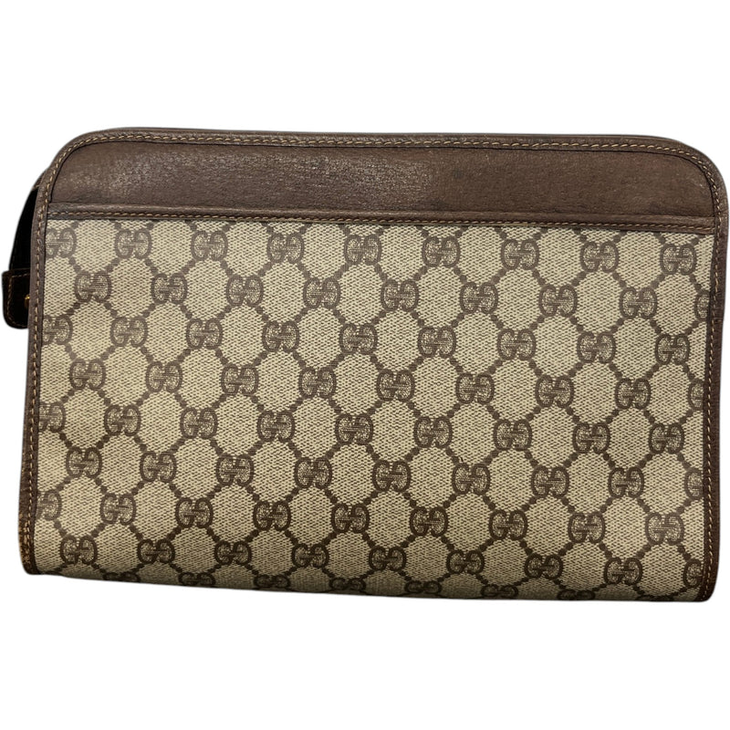 Women's GG Supreme Clutch Beige