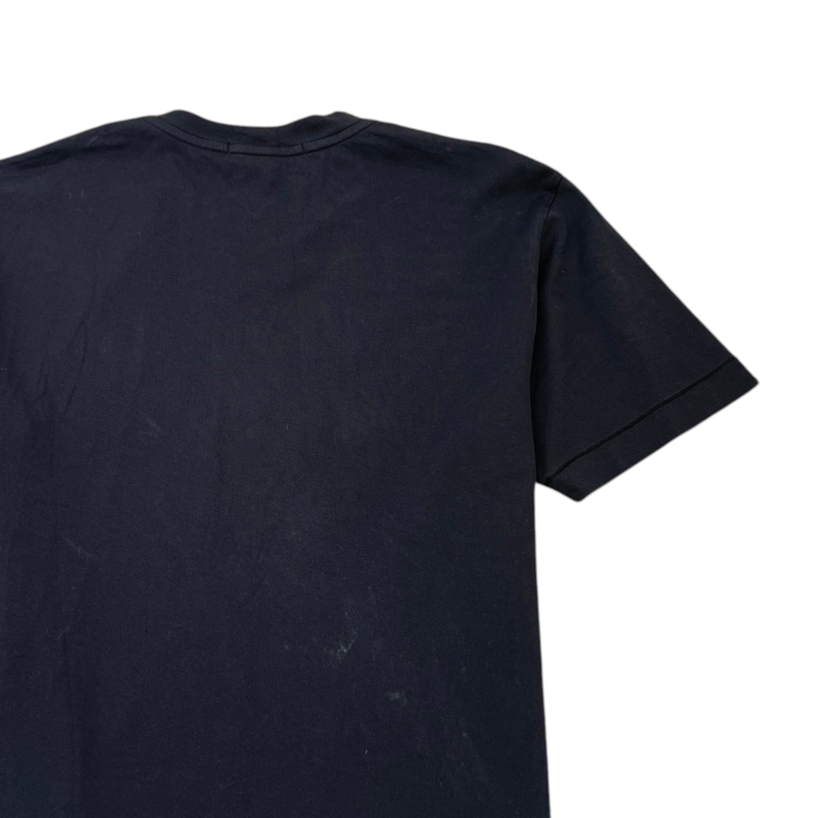 Men's Compass Logo Patch T-Shirt Black Size S - Photo 4