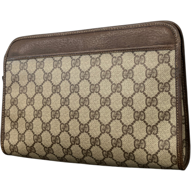 Women's GG Supreme Clutch Beige