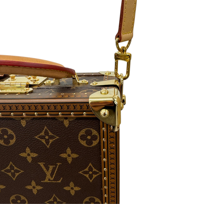 Women's Monogram Petite Valise Handbag Brown