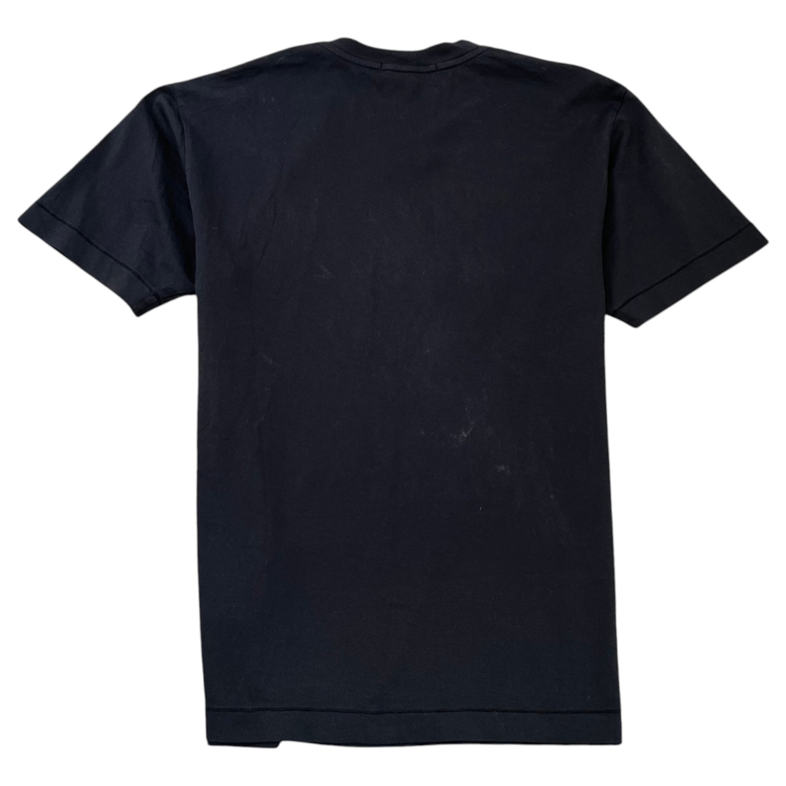 Men's Compass Logo Patch T-Shirt Black Size S - Photo 2