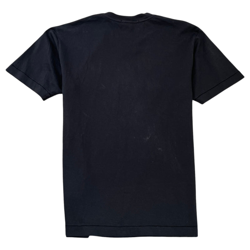 Men's Compass Logo Patch T-Shirt Black Size S