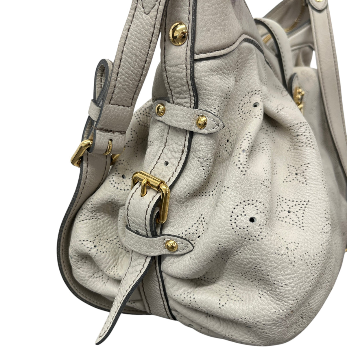 Women's Monogram Mahina Handbag Green - Photo 7