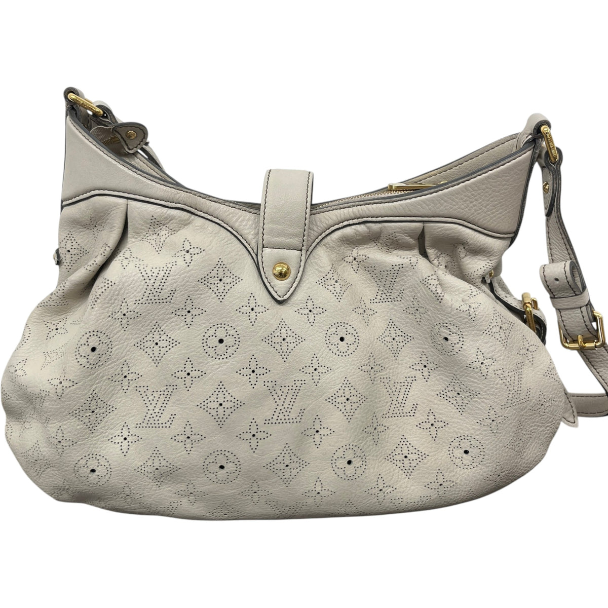 Women's Monogram Mahina Handbag Green - Photo 3