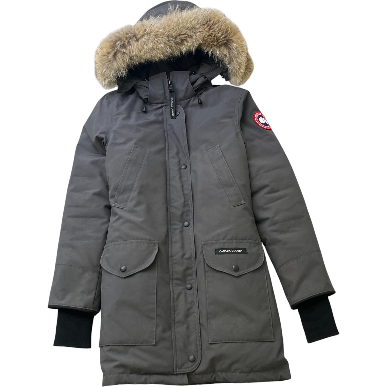 Women's Trillium Down Jacket Grey Size XS - Photo 1