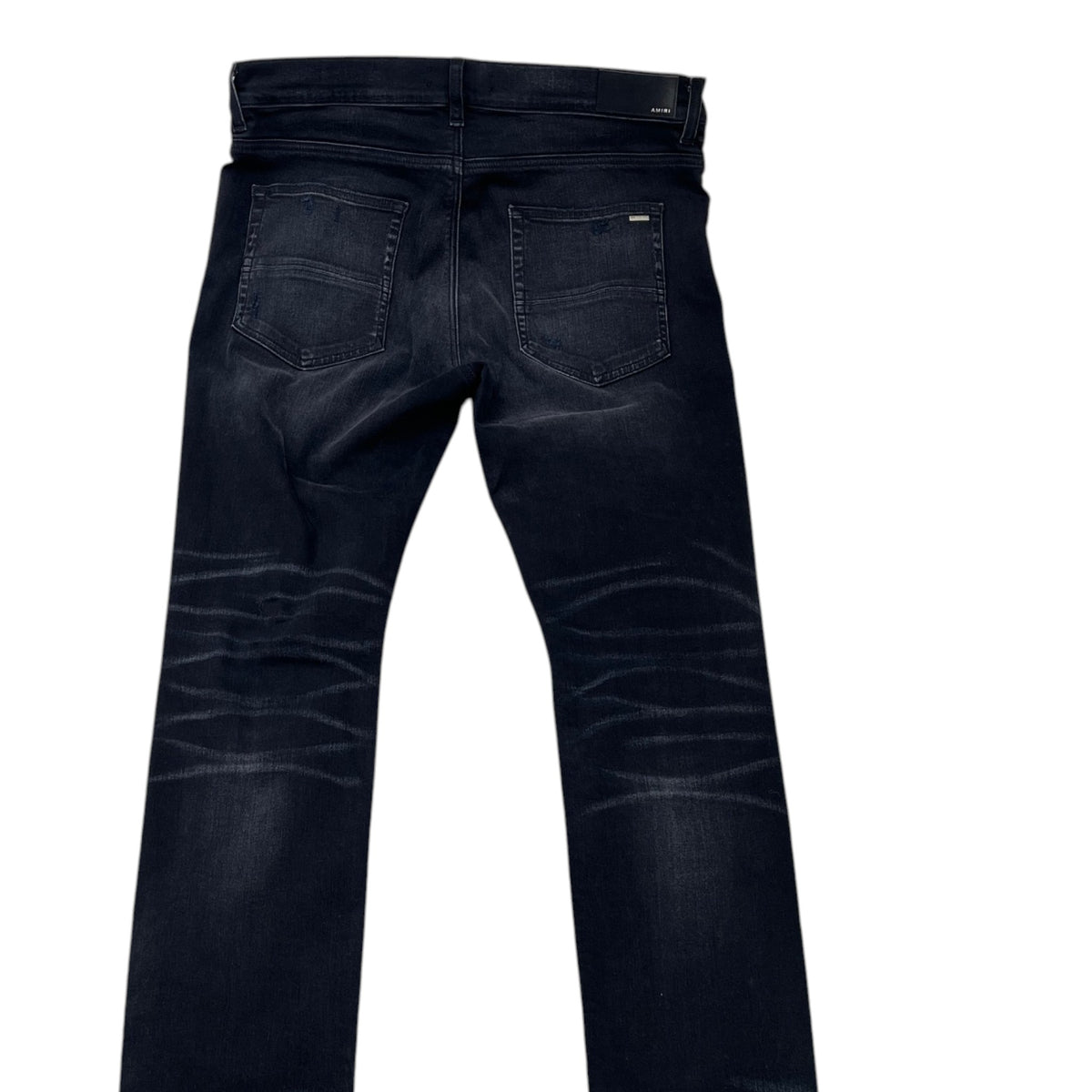 Men's Appliqué Logo Jeans Black Size XL / W36 - Photo 4