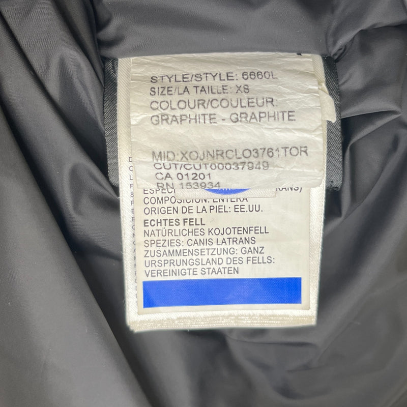 Women's Trillium Down Jacket Grey Size XS