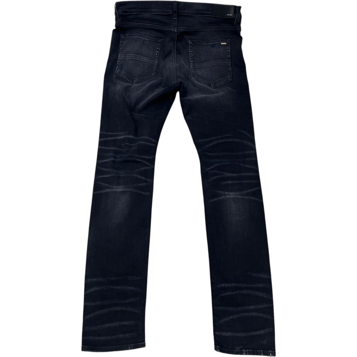 Men's Appliqué Logo Jeans Black Size XL / W36 - Photo 2