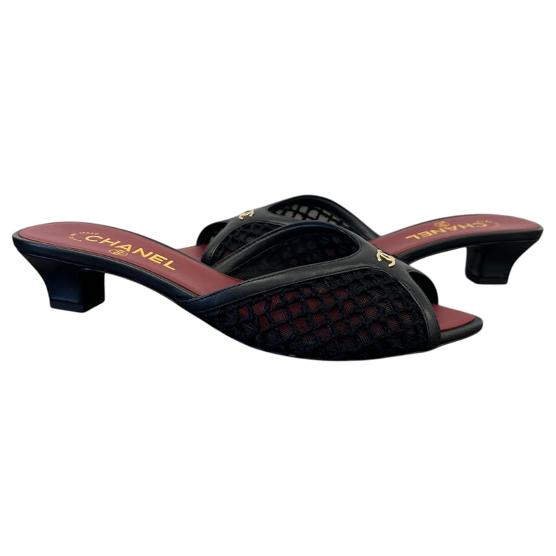 Women's Cc Mesh Heels Black Size EU 38.5 / UK 5.5