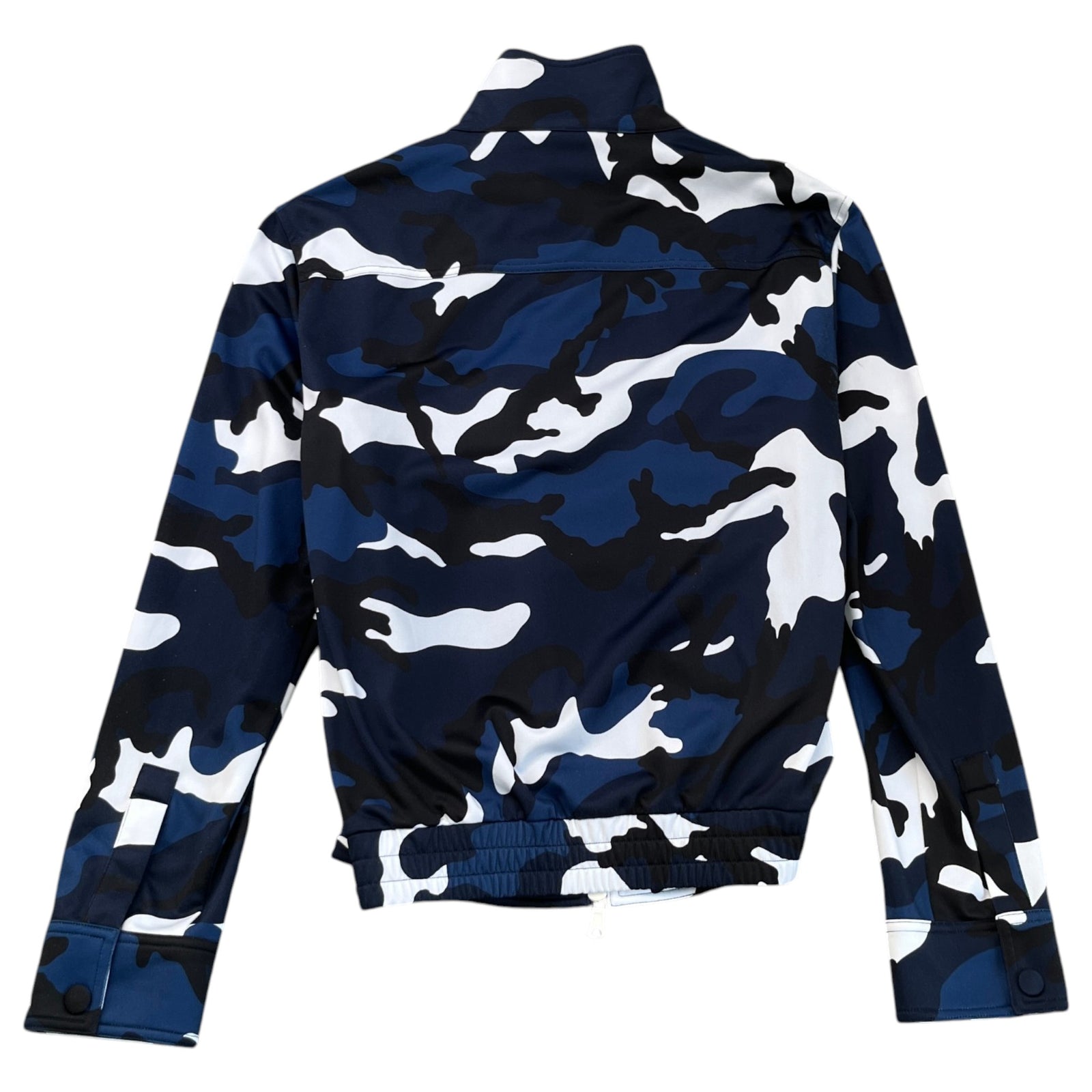 Men's camouflage Track Jacket Blue Size M - Photo 2
