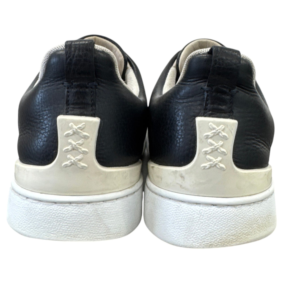Men's Triple Stitch Low Trainers Navy Size UK 10 / EU 44 - Photo 6