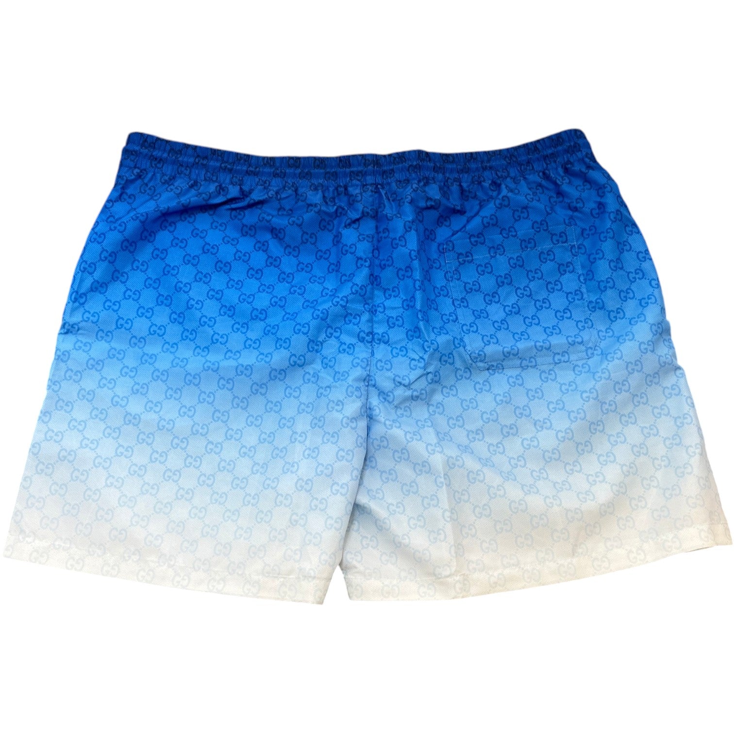 Men's Gg Supreme Ombre Swim Shorts Blue Size XXXL - Photo 2