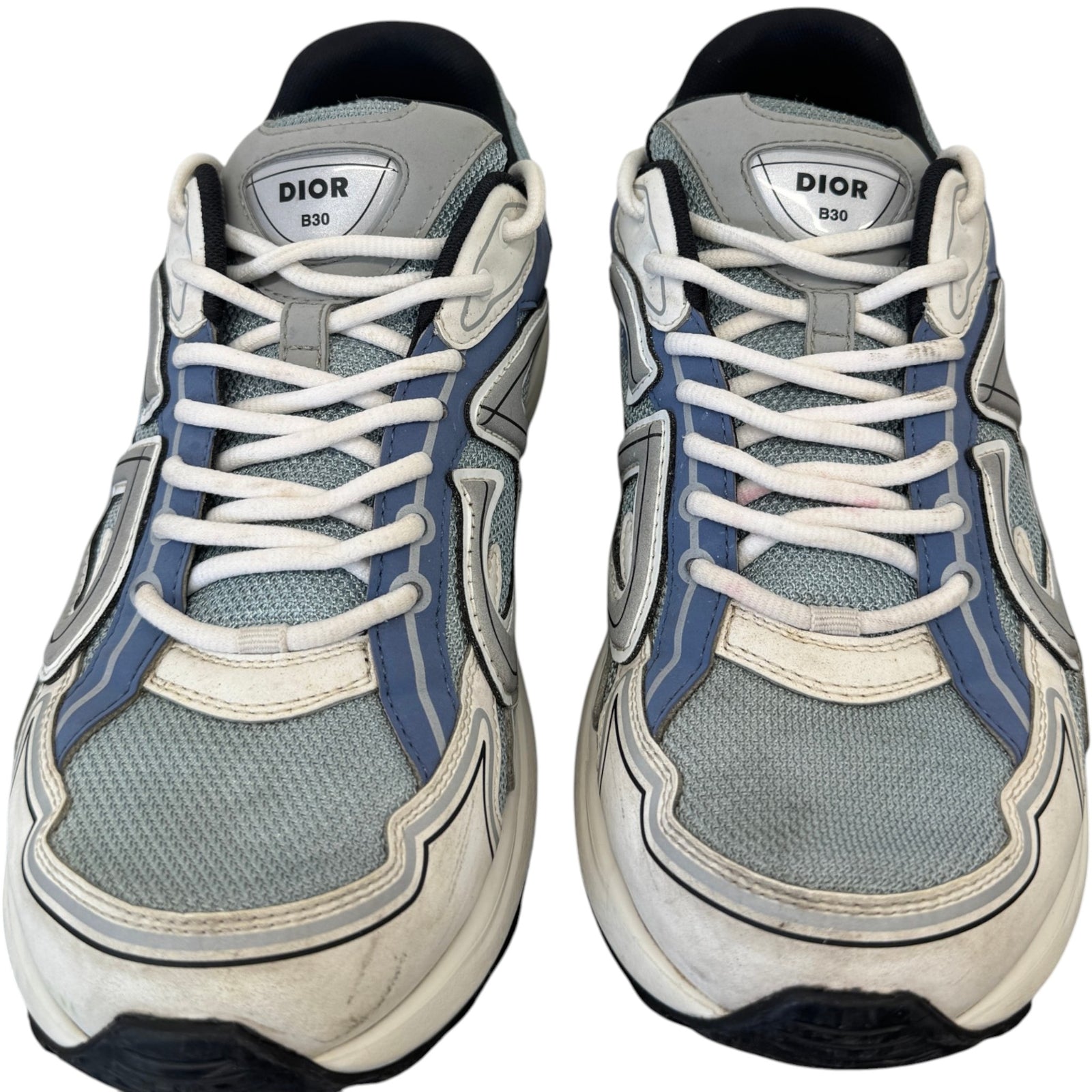 Men's B30 Low Trainers Blue Size UK 8 / EU 42 - Photo 6