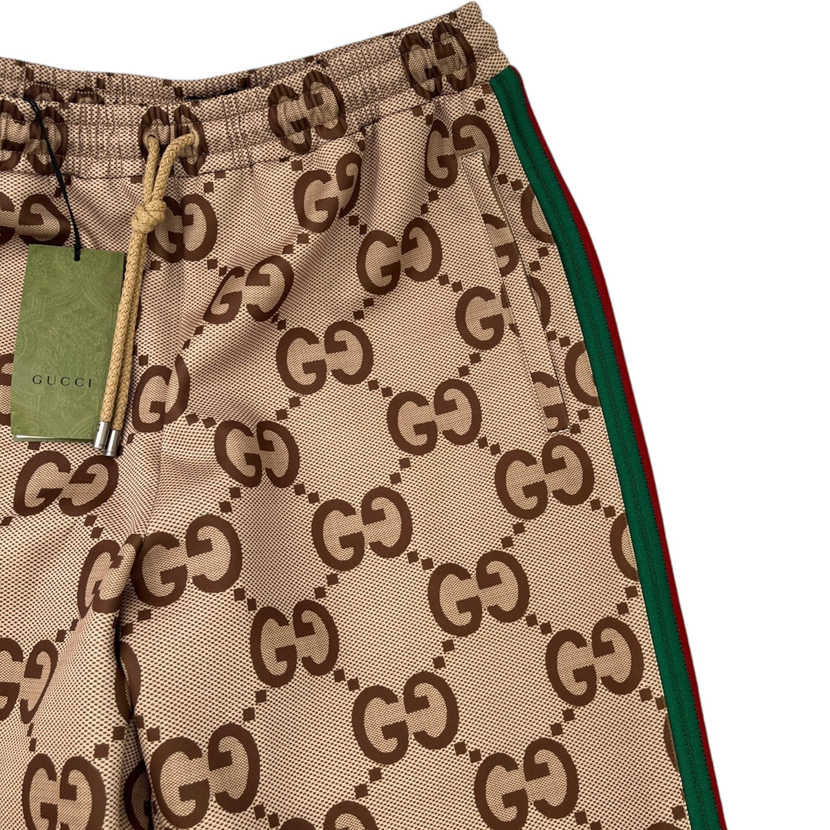 Men's GG Supreme Joggers Beige Size XL / W36 - Photo 6