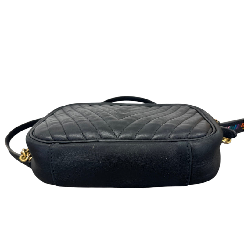 Women's New Wave Camera Crossbody Bag Black