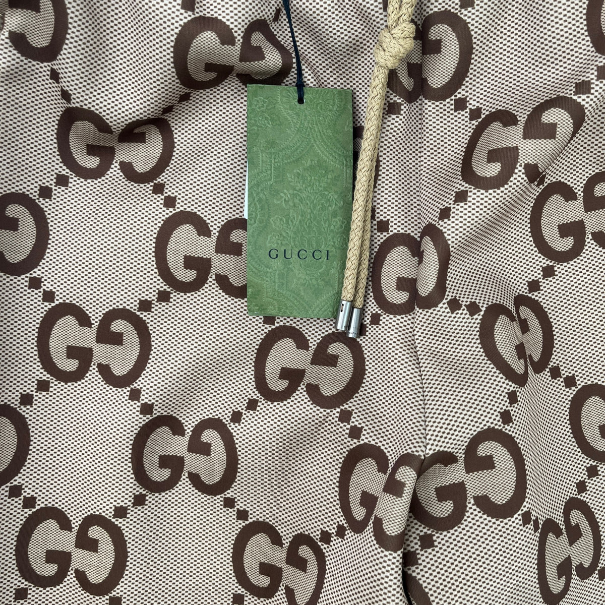 Men's GG Supreme Joggers Beige Size XL / W36 - Photo 8