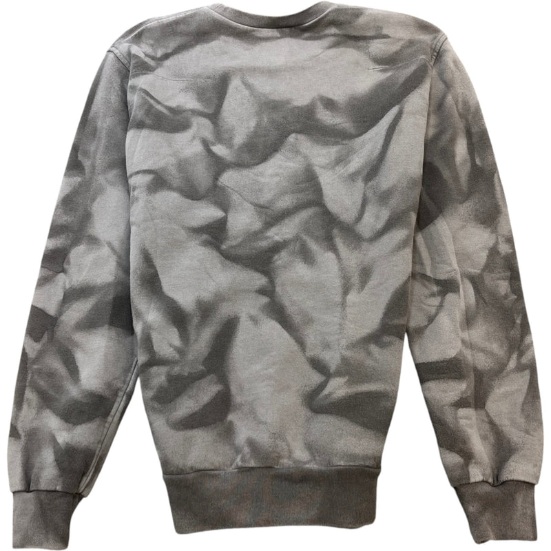 Men's Embroidered Logo Sweatshirt Grey Size S