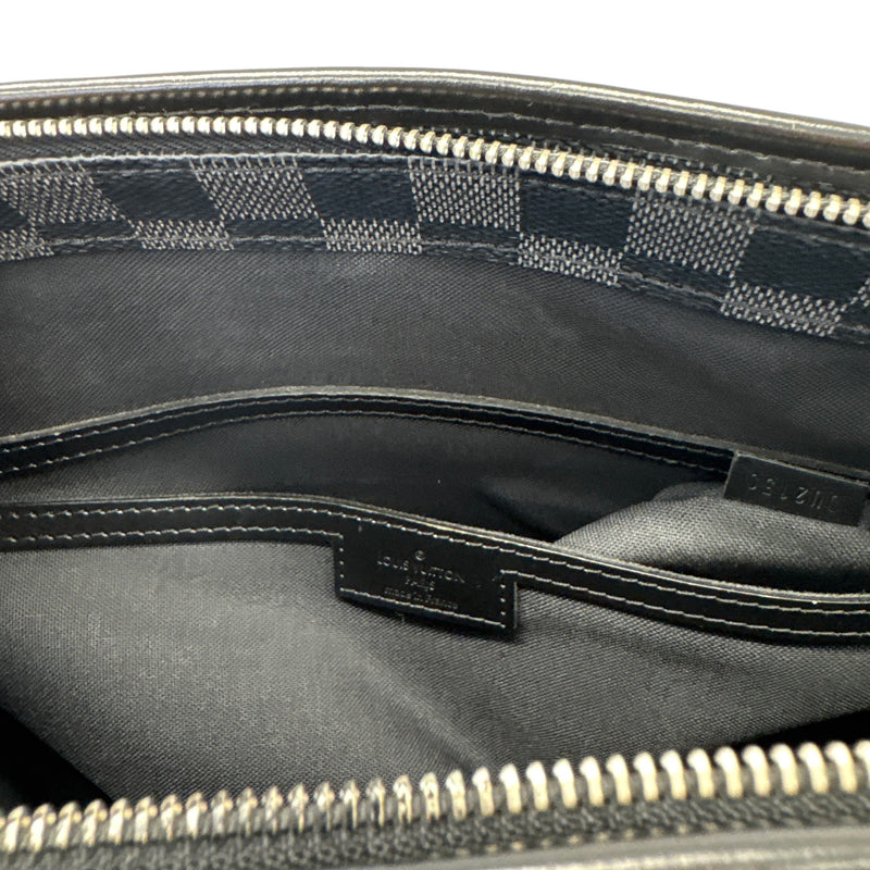 Men's Damier Graphite Tadao Tote Travel Bag Black
