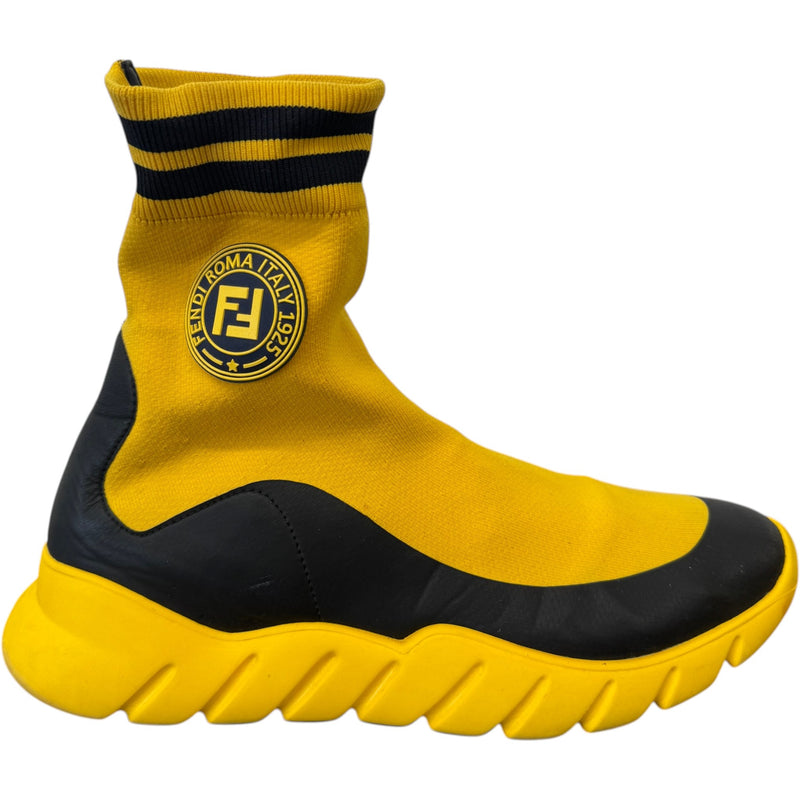 Men's Forever High Trainers Yellow Size UK 8 / EU 42