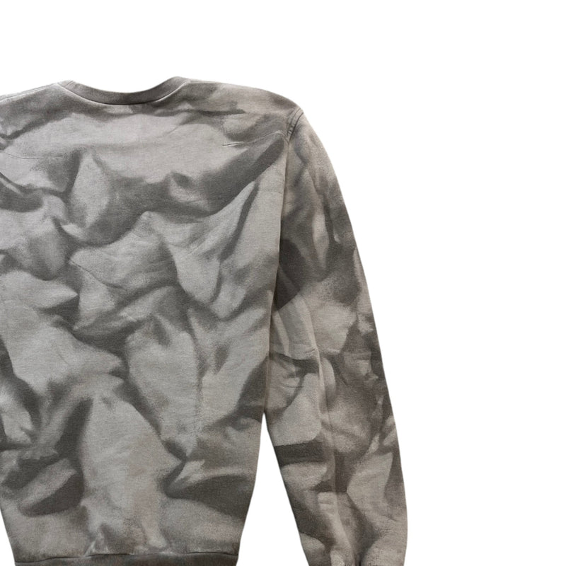 Men's Embroidered Logo Sweatshirt Grey Size S