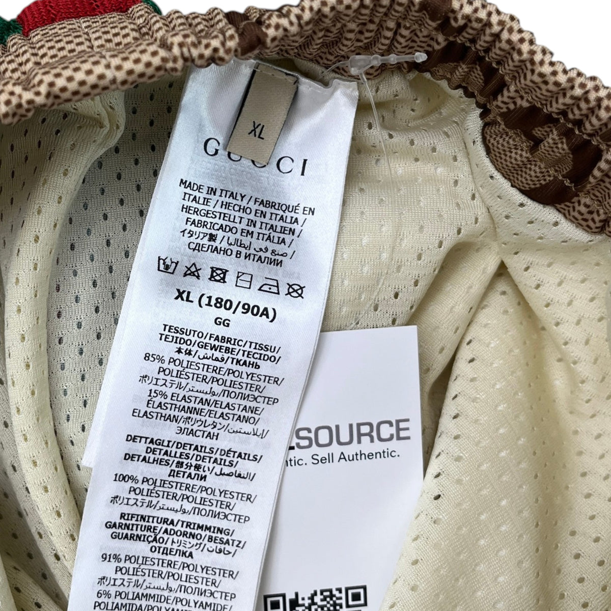 Men's GG Supreme Joggers Beige Size XL / W36 - Photo 11