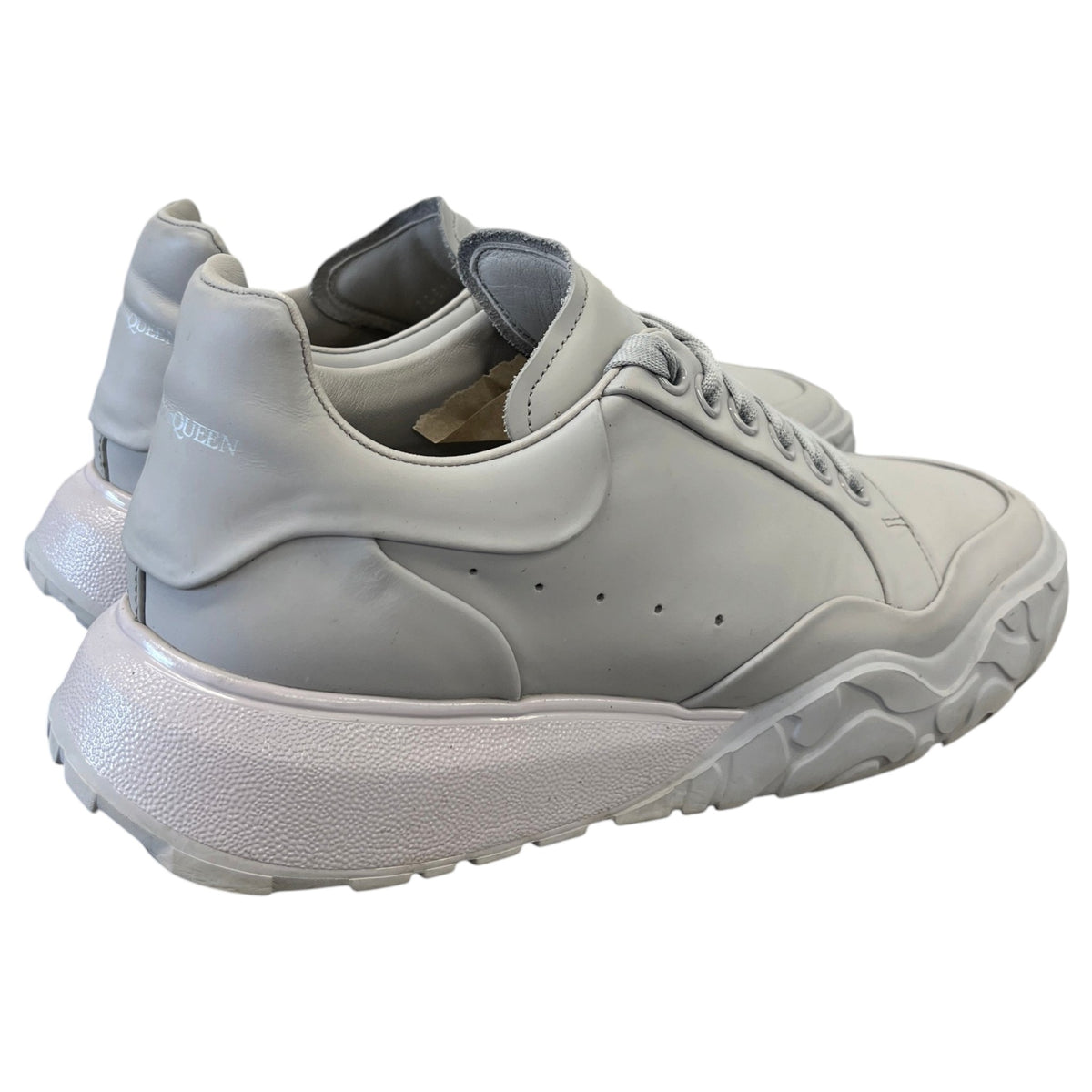 Men's Court Low Trainers Grey Size UK 6 / EU 40 - Photo 8