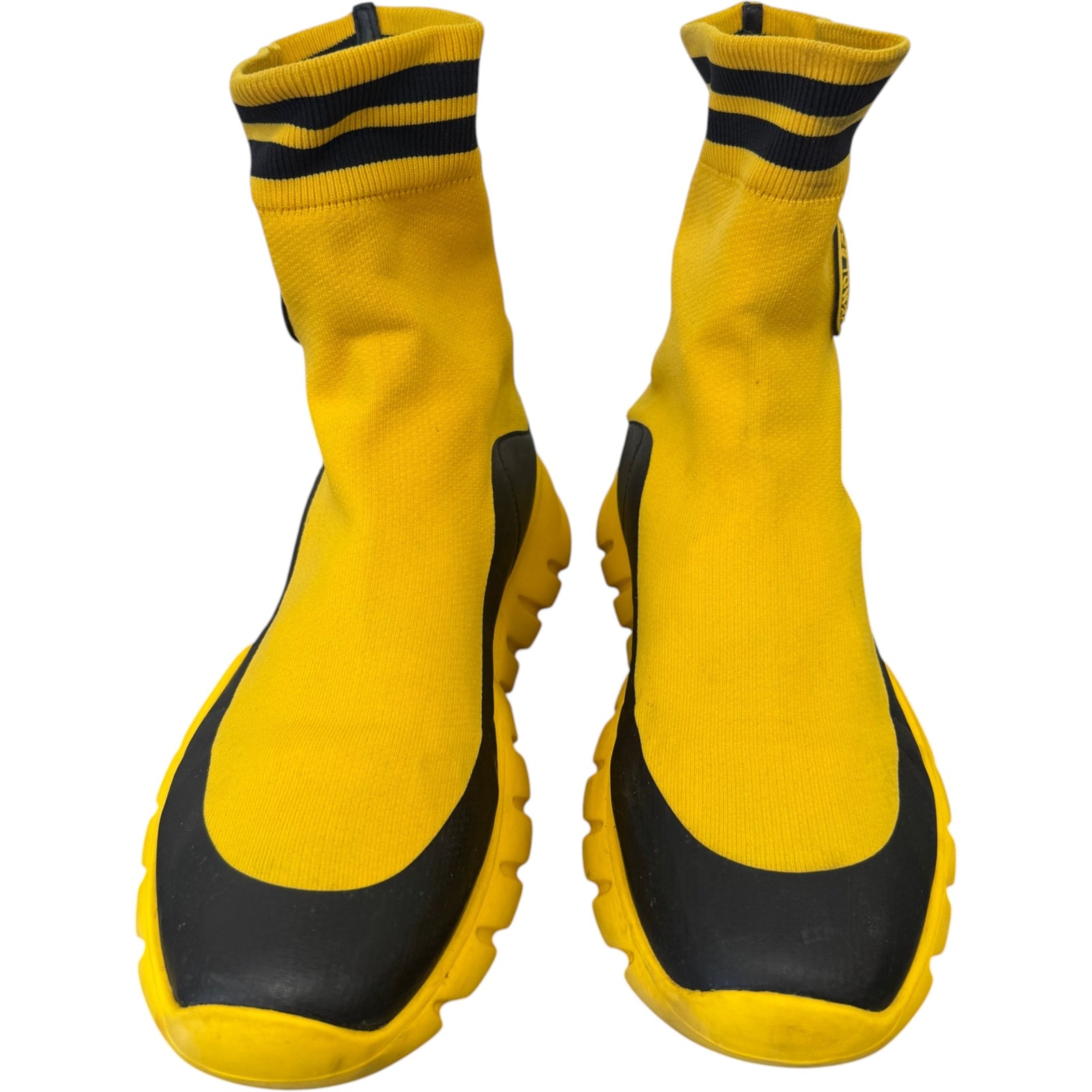 Men's Forever High Trainers Yellow Size UK 8 / EU 42 - Photo 6