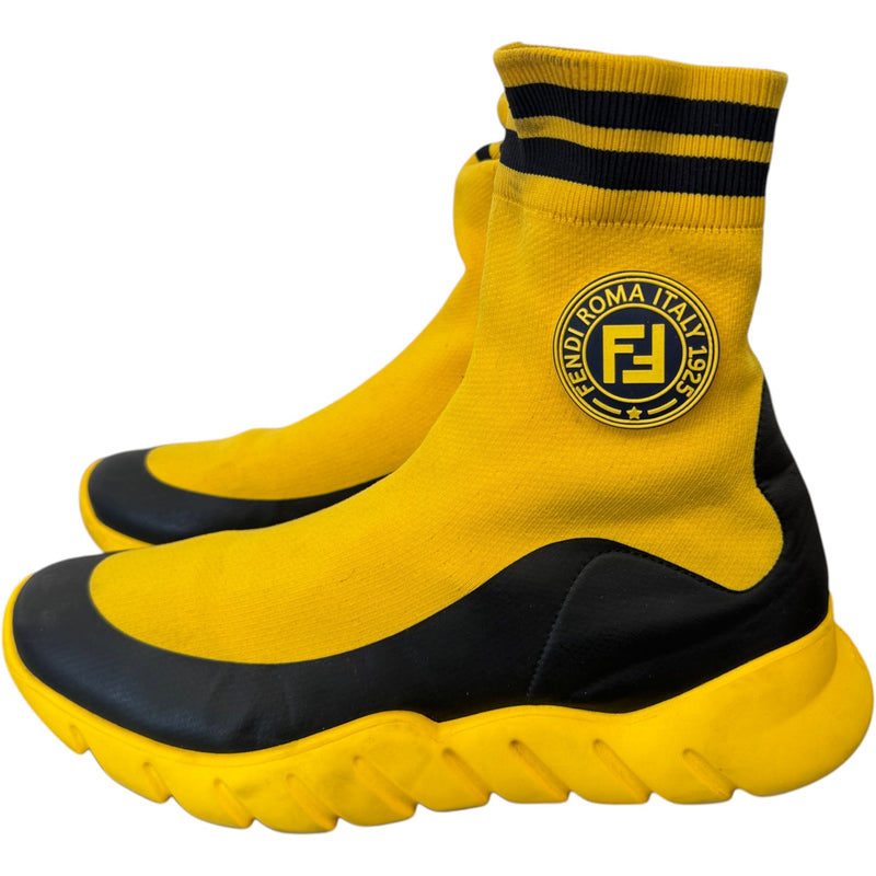 Men's Forever High Trainers Yellow Size UK 8 / EU 42