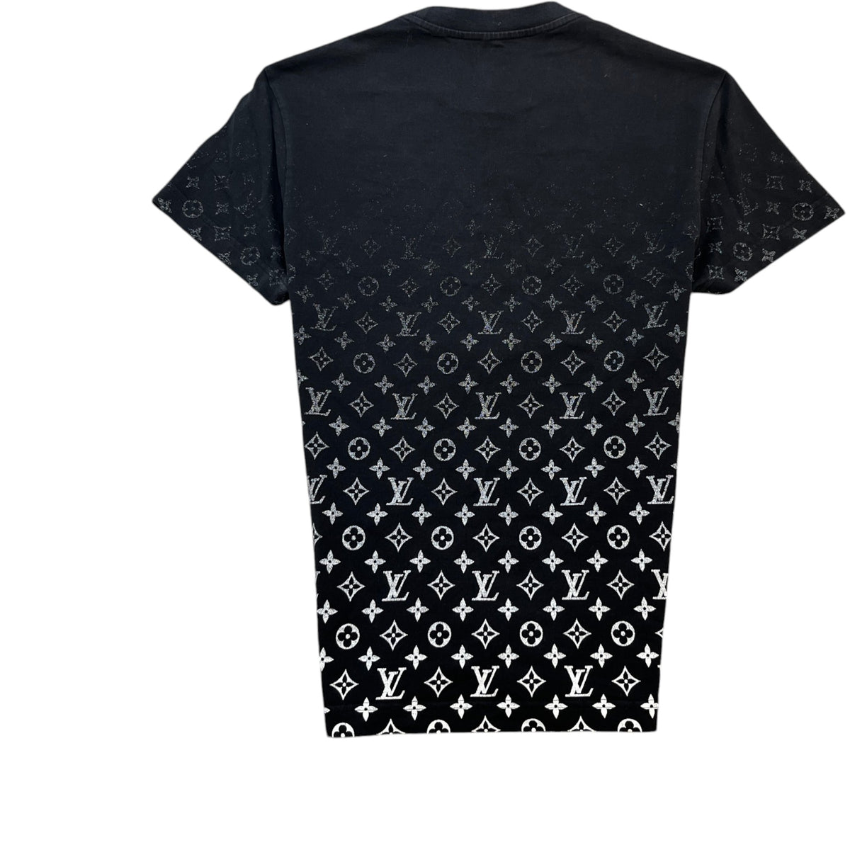 Men's Monogram Gradient T-Shirt Black Size XS - Photo 2