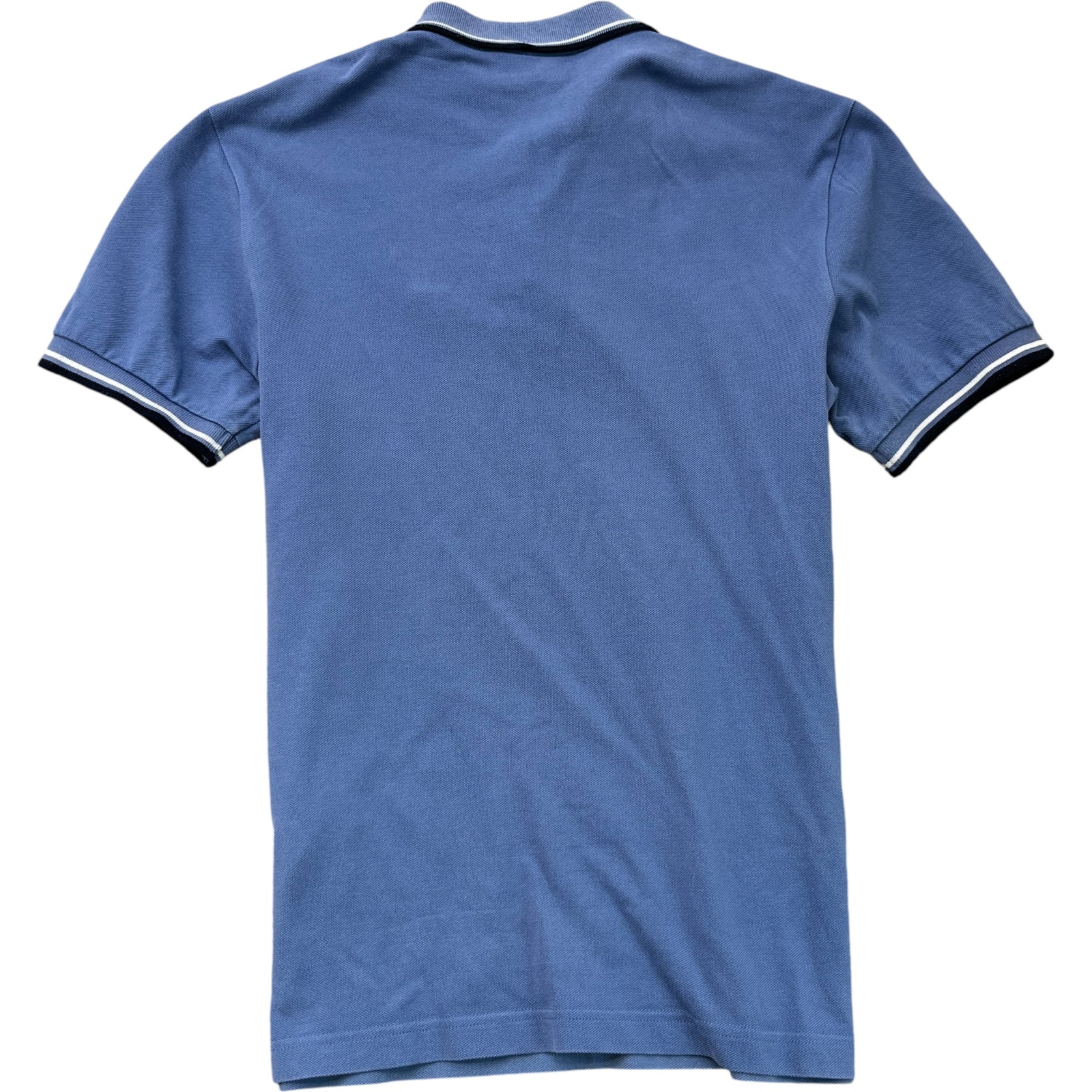 Men's Tab Logo Polo Shirt Blue Size M - Photo 2