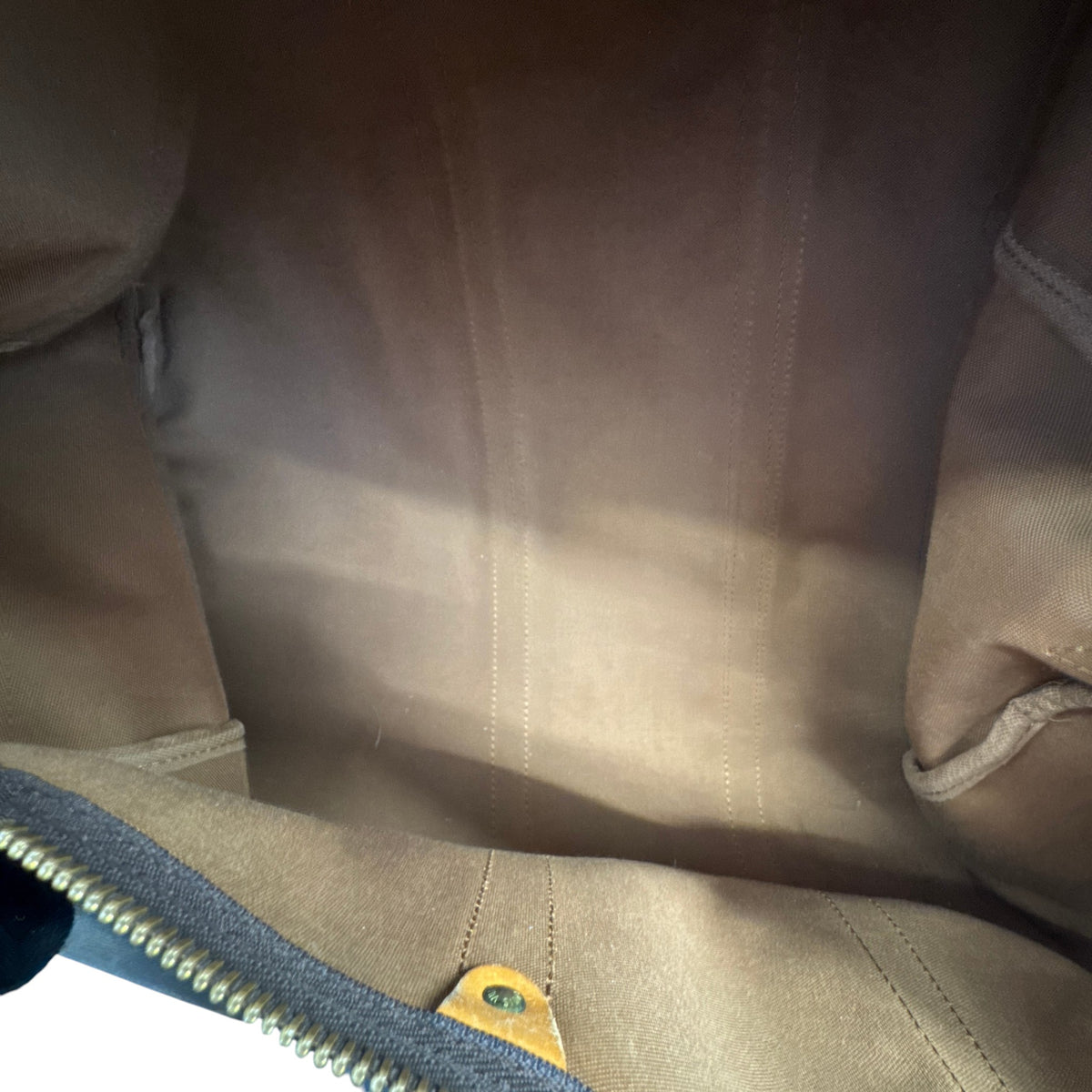 Men's Monogram Keepall 55 Travel Bag Brown - Photo 13