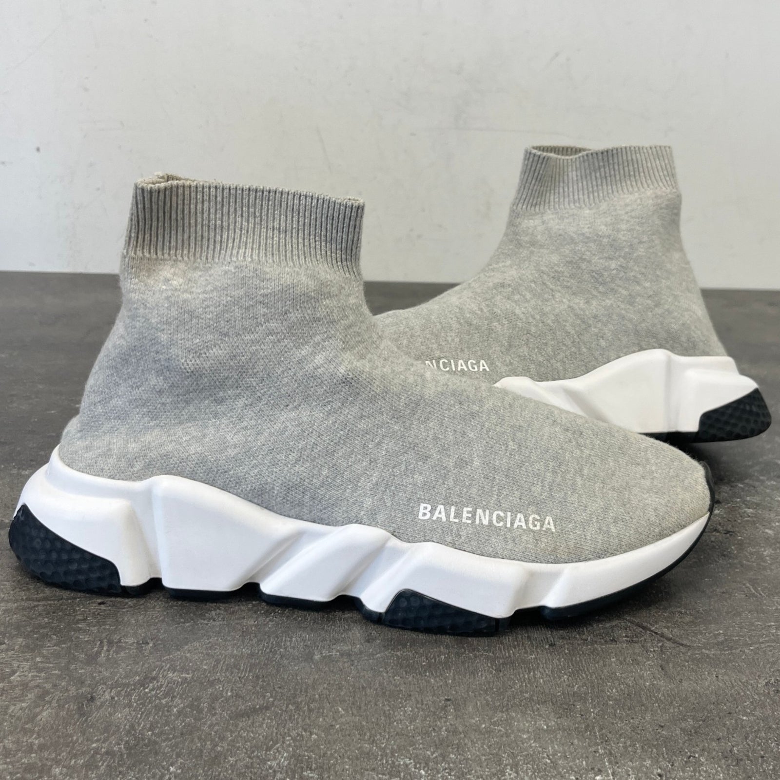 Women's Speed Sock High Trainers Grey Size UK 6 / EU 39 - Photo 11