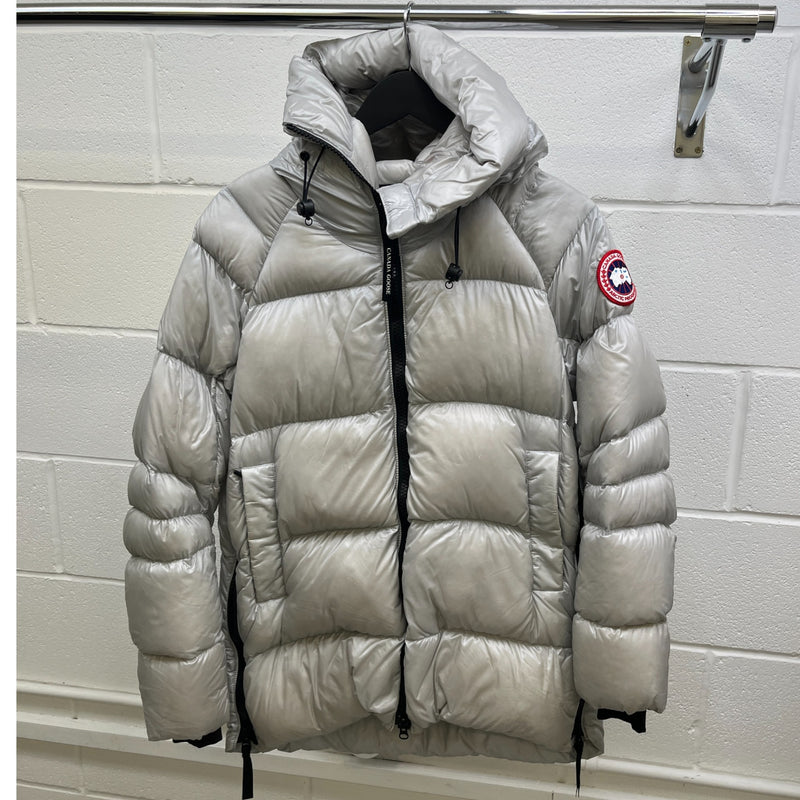 Women's Cypress Down Jacket Silver Size XS