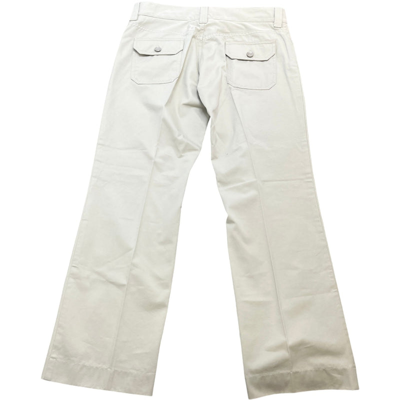 Men's Dg Logo Trousers Beige Size IT 48 / UK 32