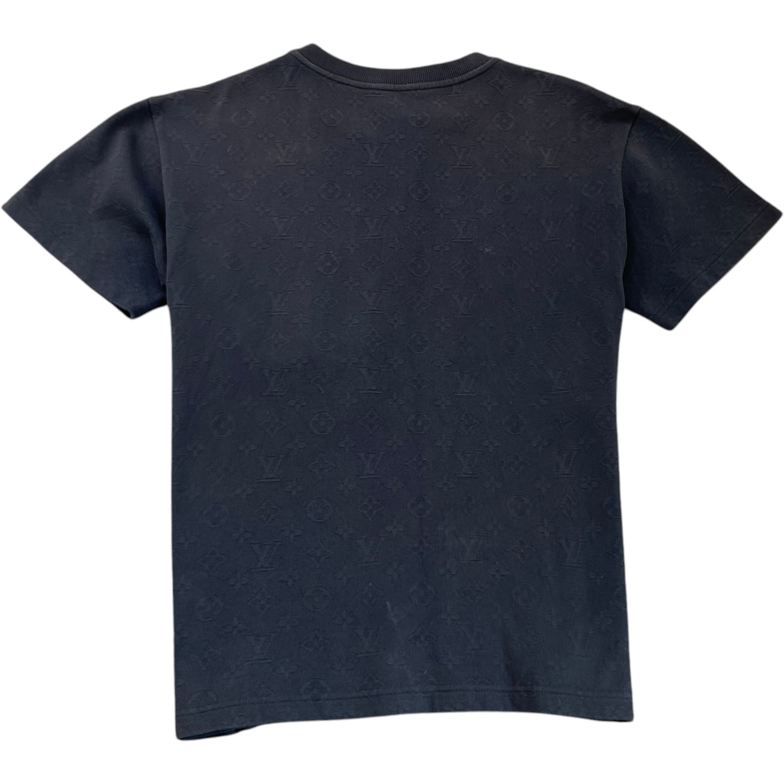 Men's Monogram Pocket T-Shirt Charcoal Size S - Photo 2
