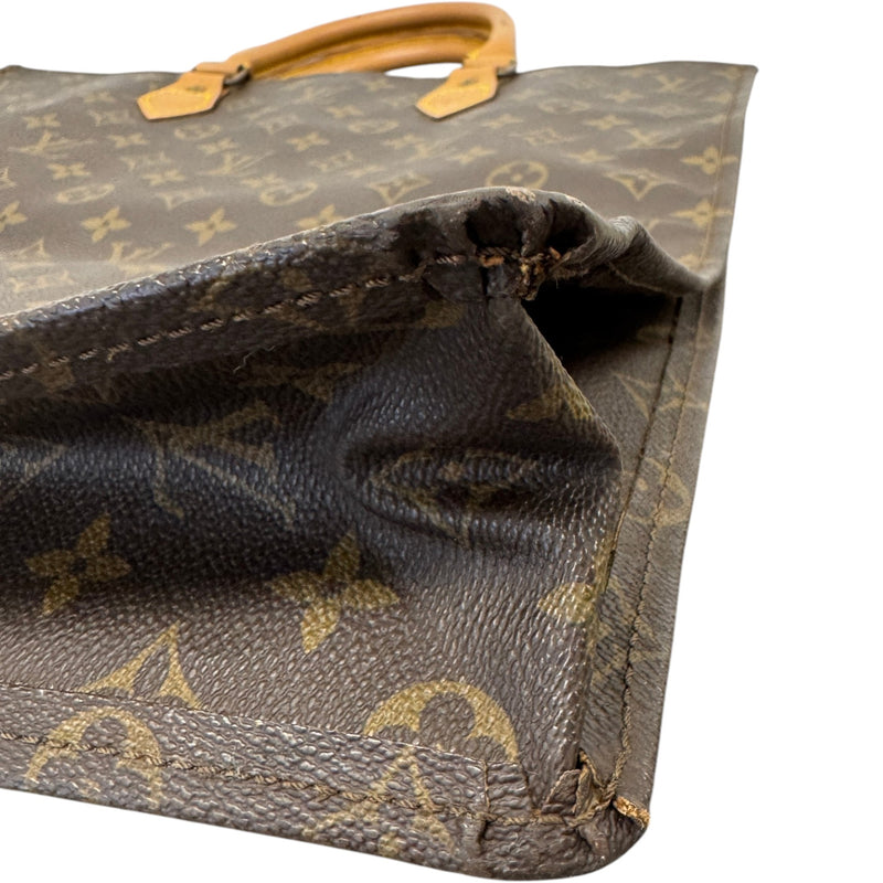 Women's Monogram Sac Plat Handbag Brown